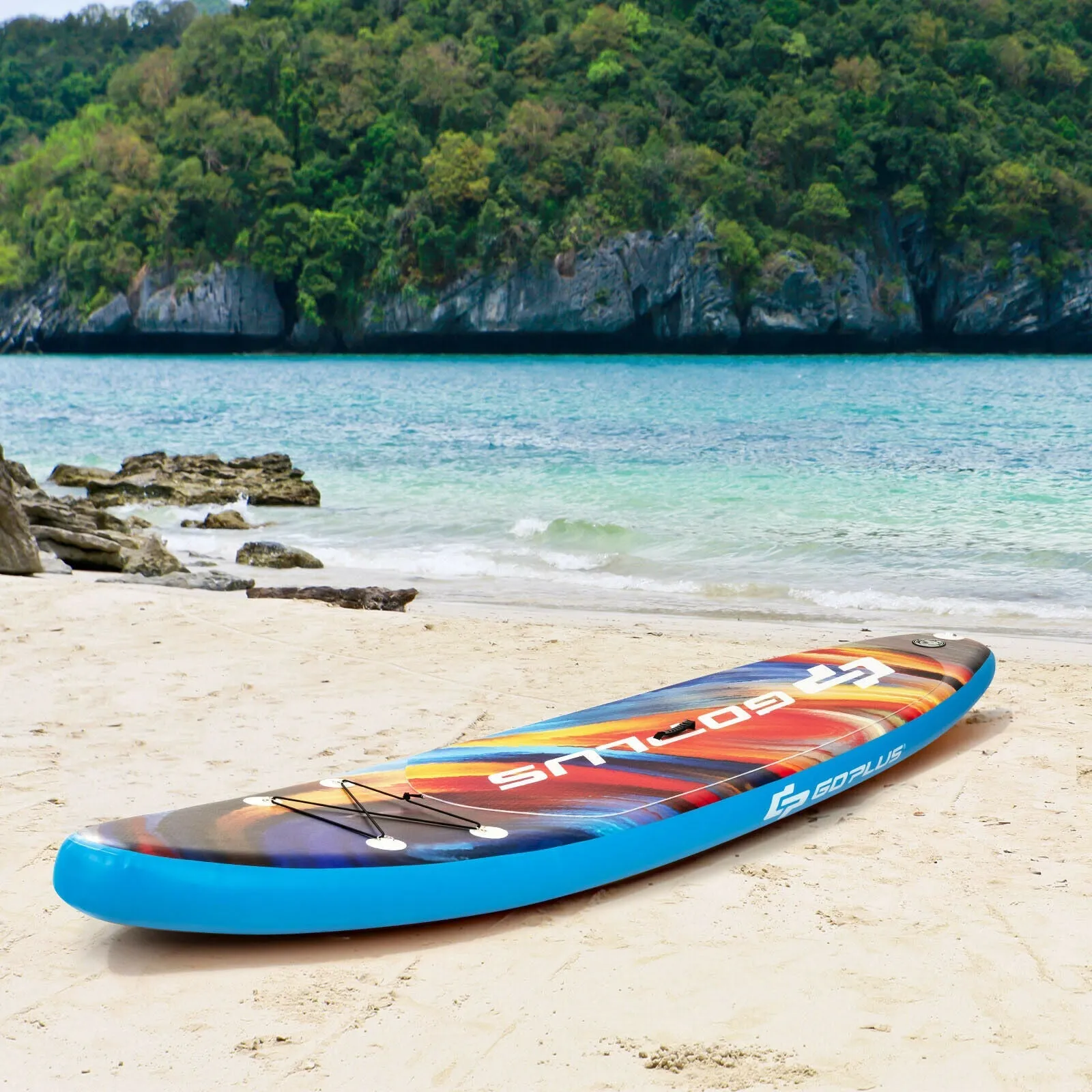 10.5ft/ 11ft Inflatable Stand Up Paddle Board Surfboard-M