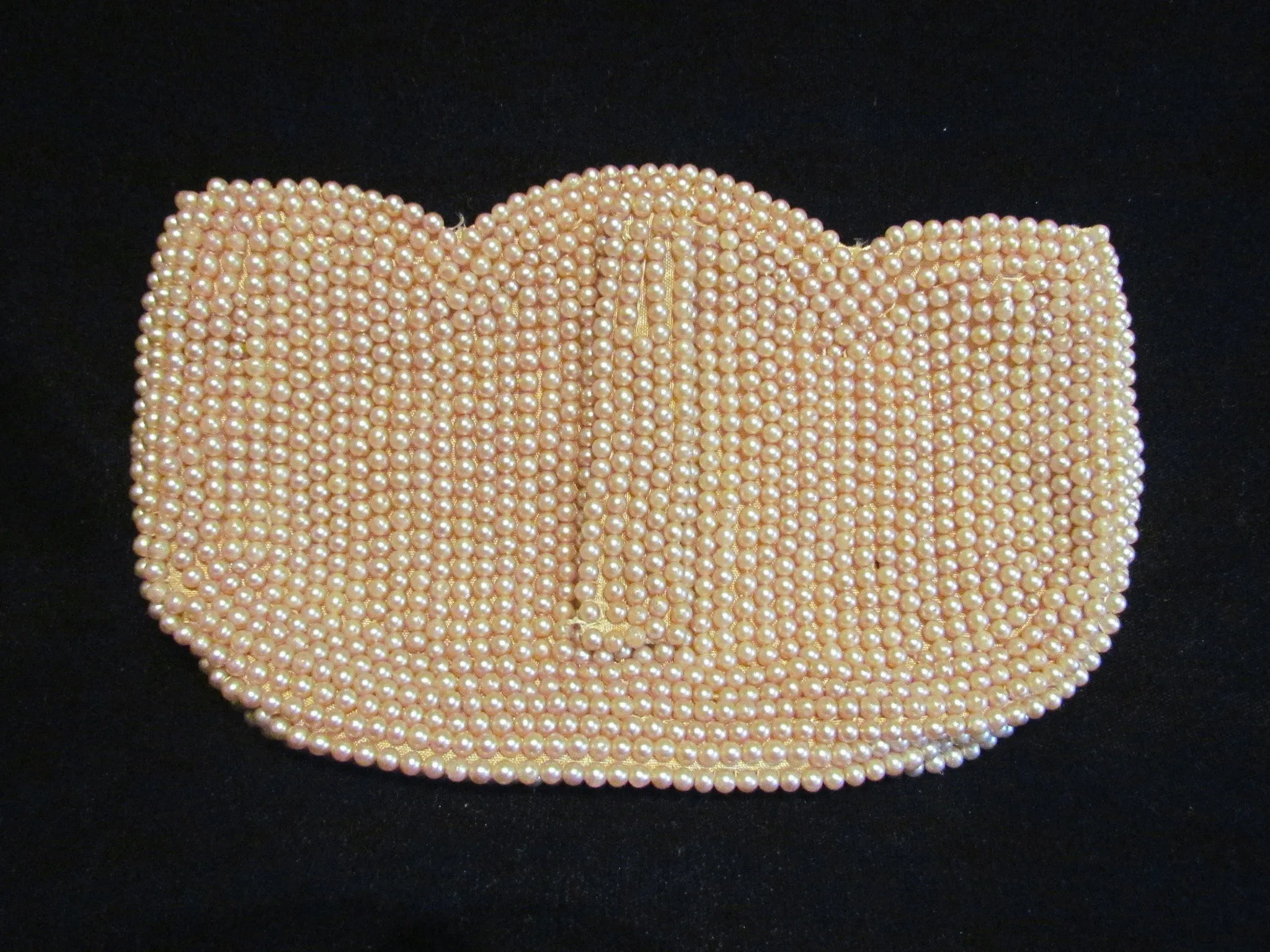 1940s Faux Pearl Purse Occupied Japan Bridal Bag Wedding Purse Excellent Condition