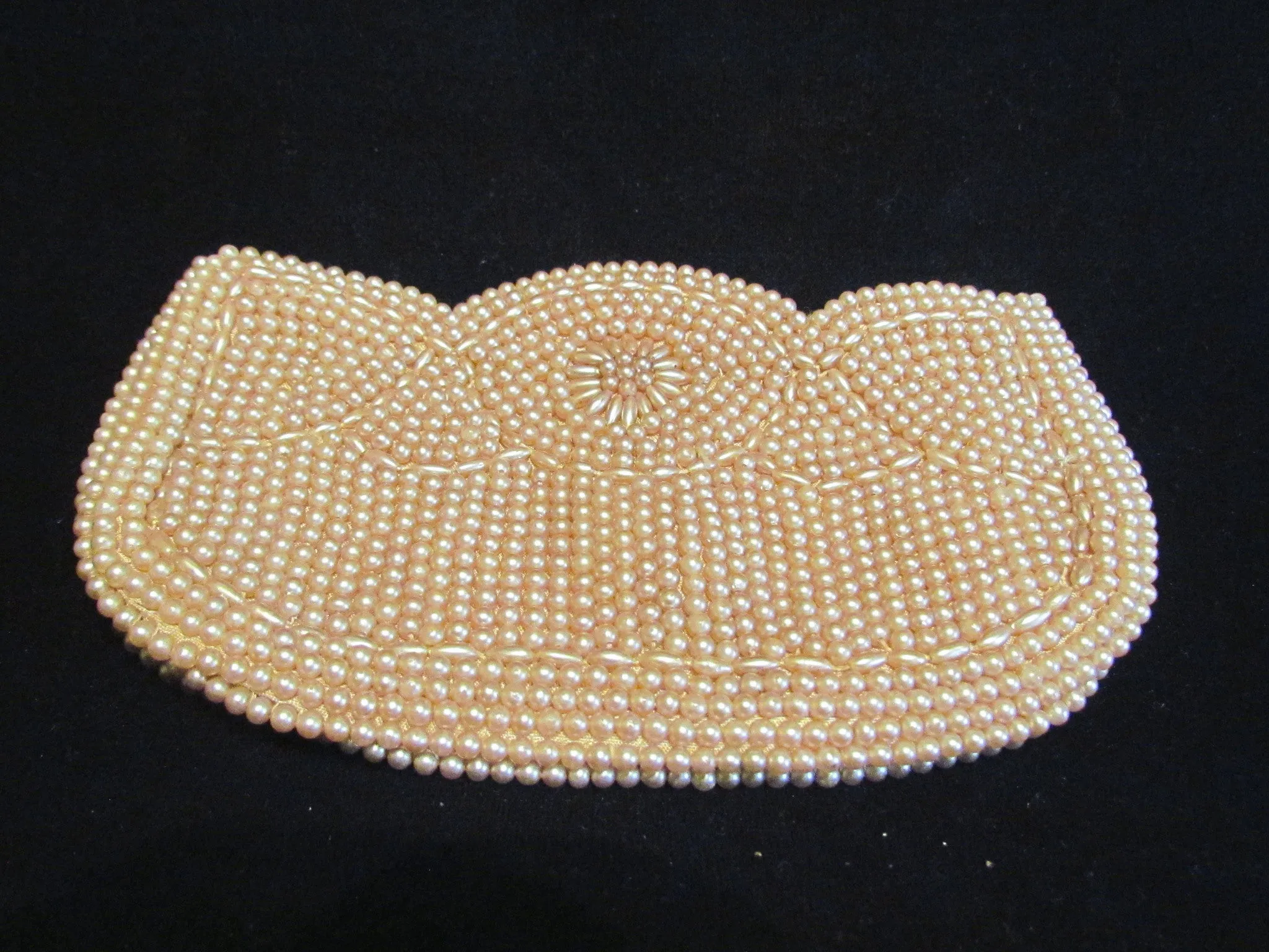 1940s Faux Pearl Purse Occupied Japan Bridal Bag Wedding Purse Excellent Condition