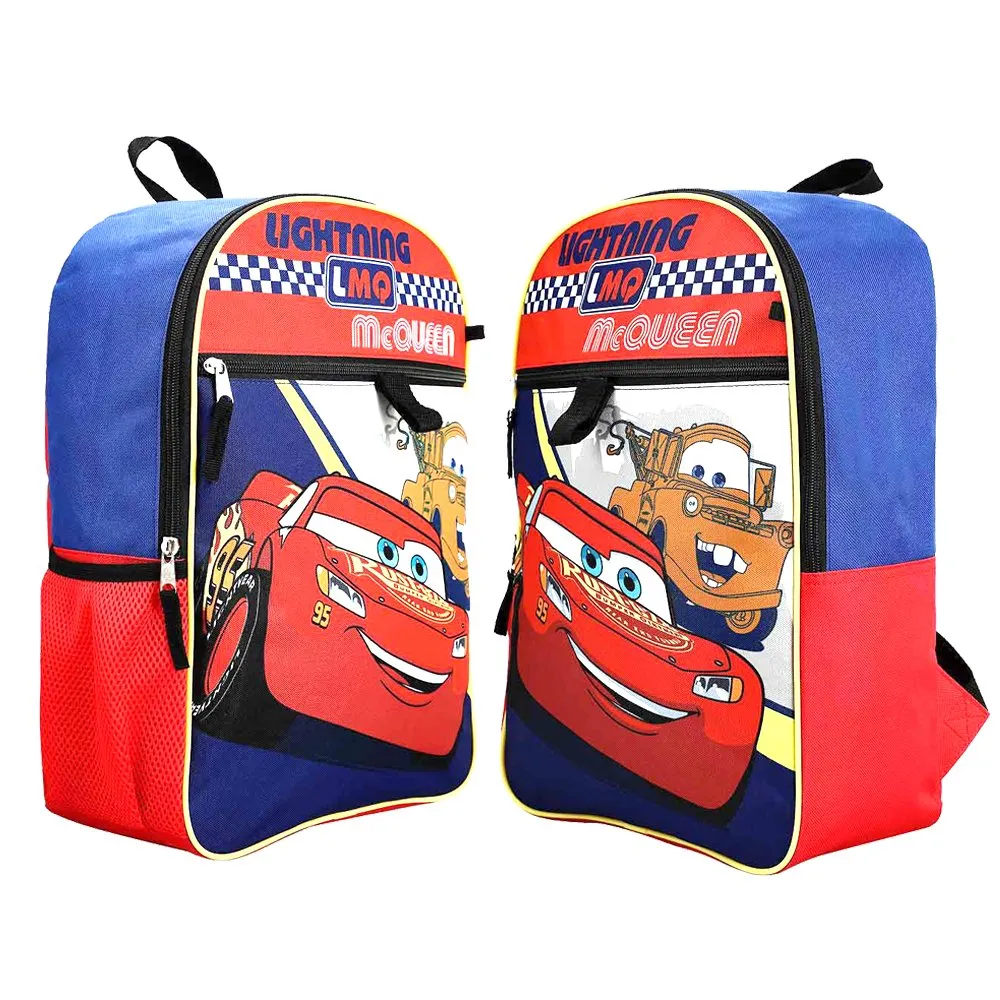 [6-in-1] Disney Cars Backpack Set