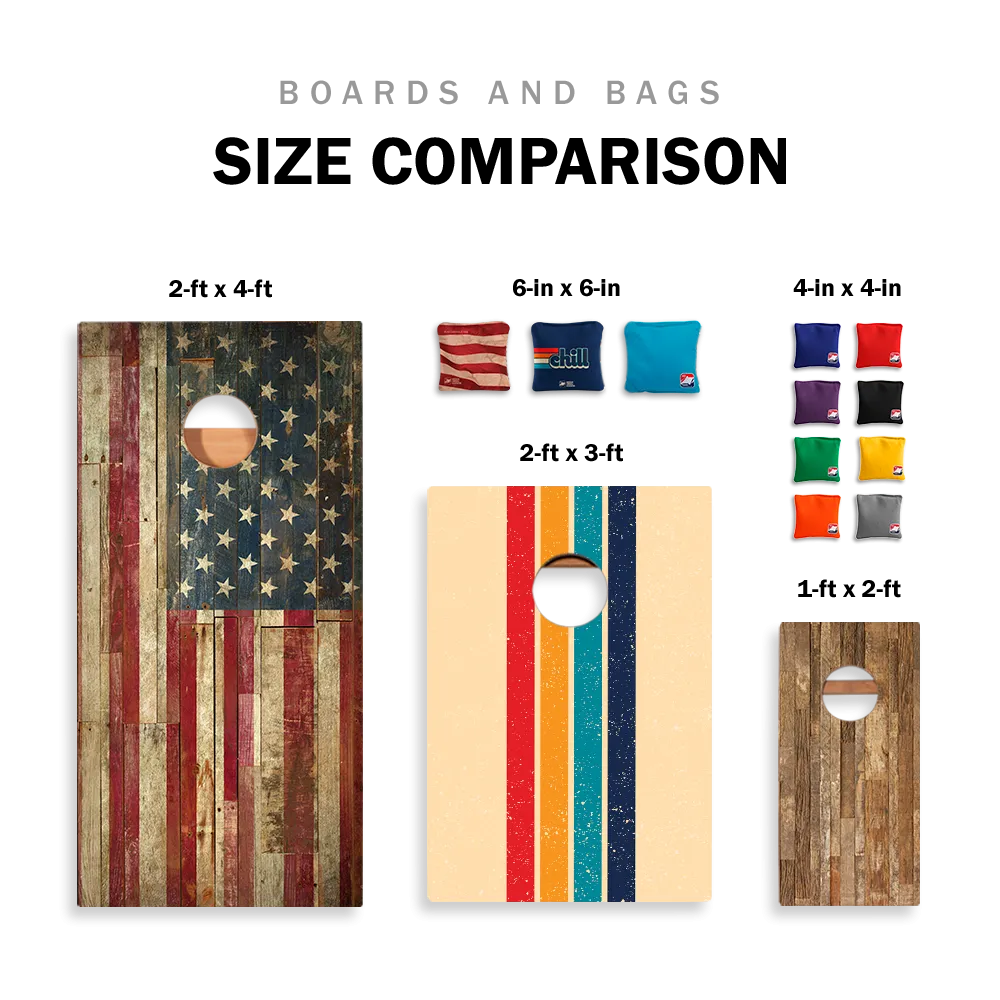 ACA Abstract Limited Edition Star Cornhole Boards | 05.24 Drop