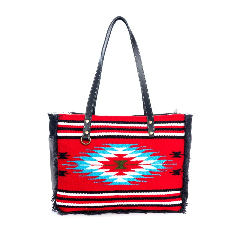 Algodones Small Bag in Red