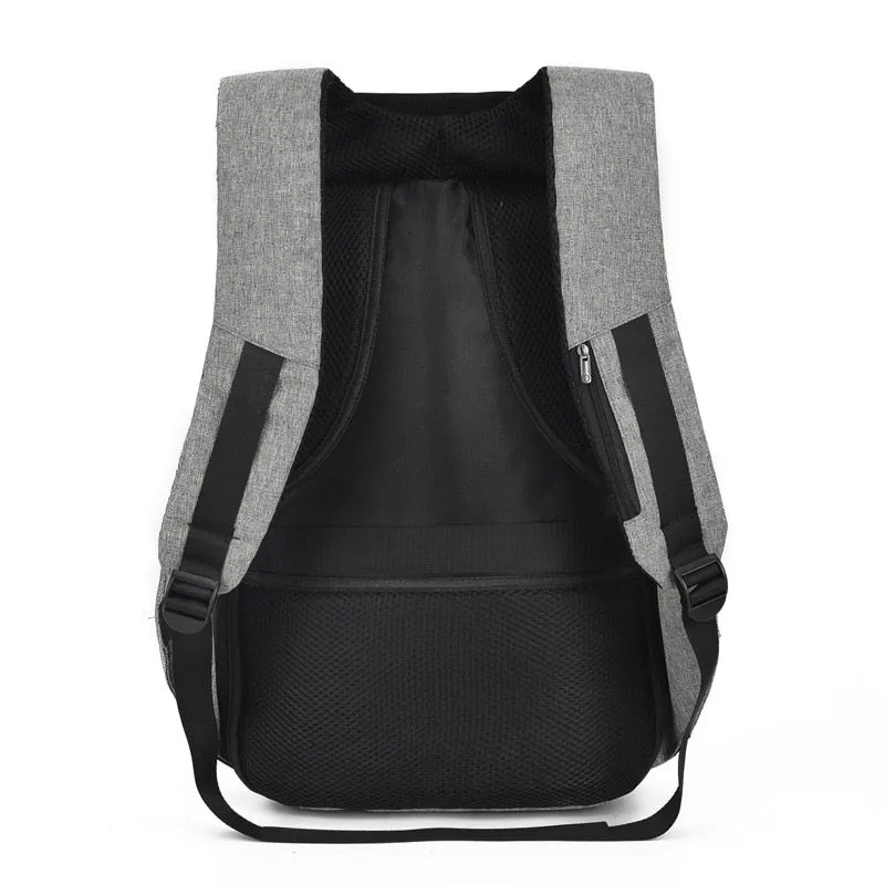 Anti-theft Bag Men Laptop Rucksack Travel Backpack Women Large Capacity Business USB Charge College Student School Shoulder Bags