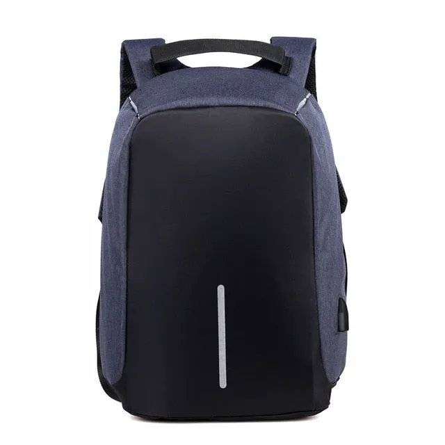 Anti-theft Travel Backpack Large Capacity  USB Charger