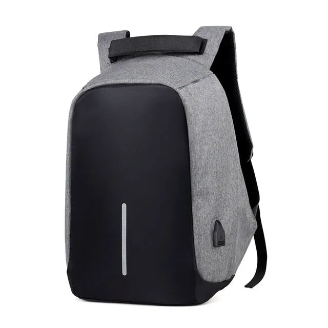 Anti-theft Travel Backpack Large Capacity  USB Charger