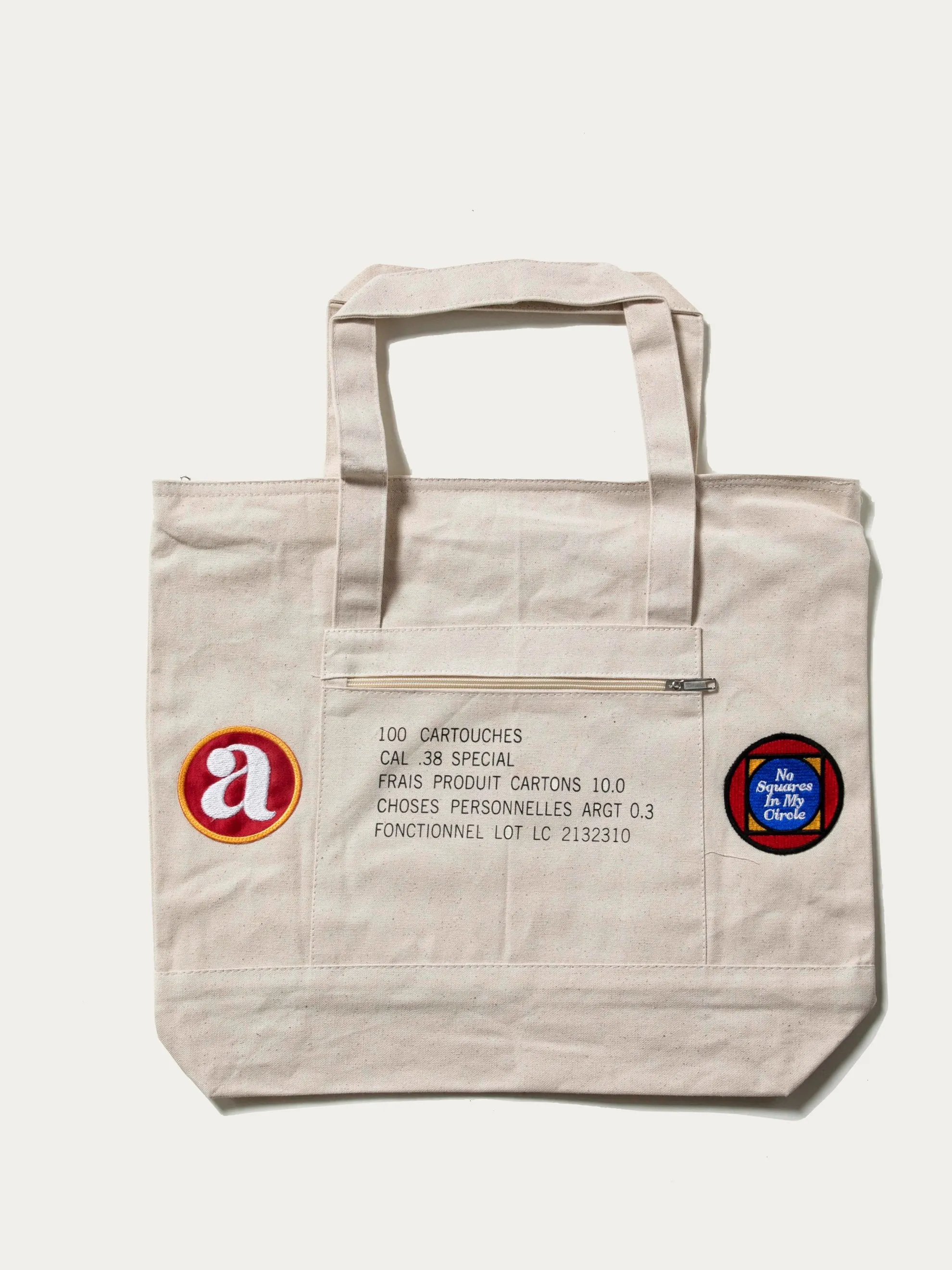 ARGOT "NO SQUARES" TOTE BAG