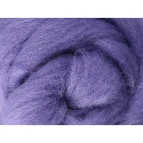 Ashford Solid Colored Corriedale Sliver - 2.2lb bag - Lilac