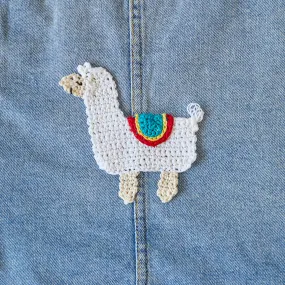 Aunt Lydia's Crochet No Problem-ma Llama Applique