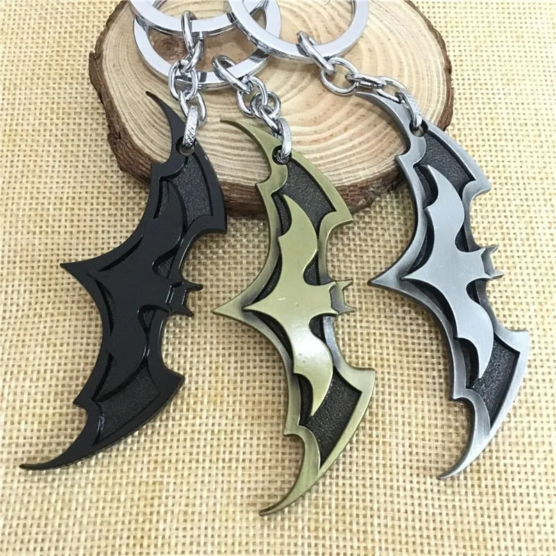 Avenger Union Batman keychains for Bag Key Holder Charm Hanging Pendant Car Key Ring Chain