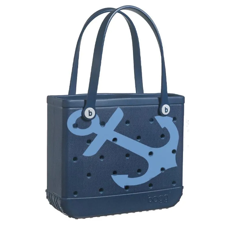 Baby Bogg Bag - Small Tote, LIMITED EDITION Navy Blue with Anchors