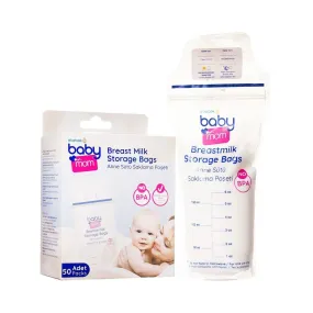 baby mom Breast Milk Storage Bag 50 pcs