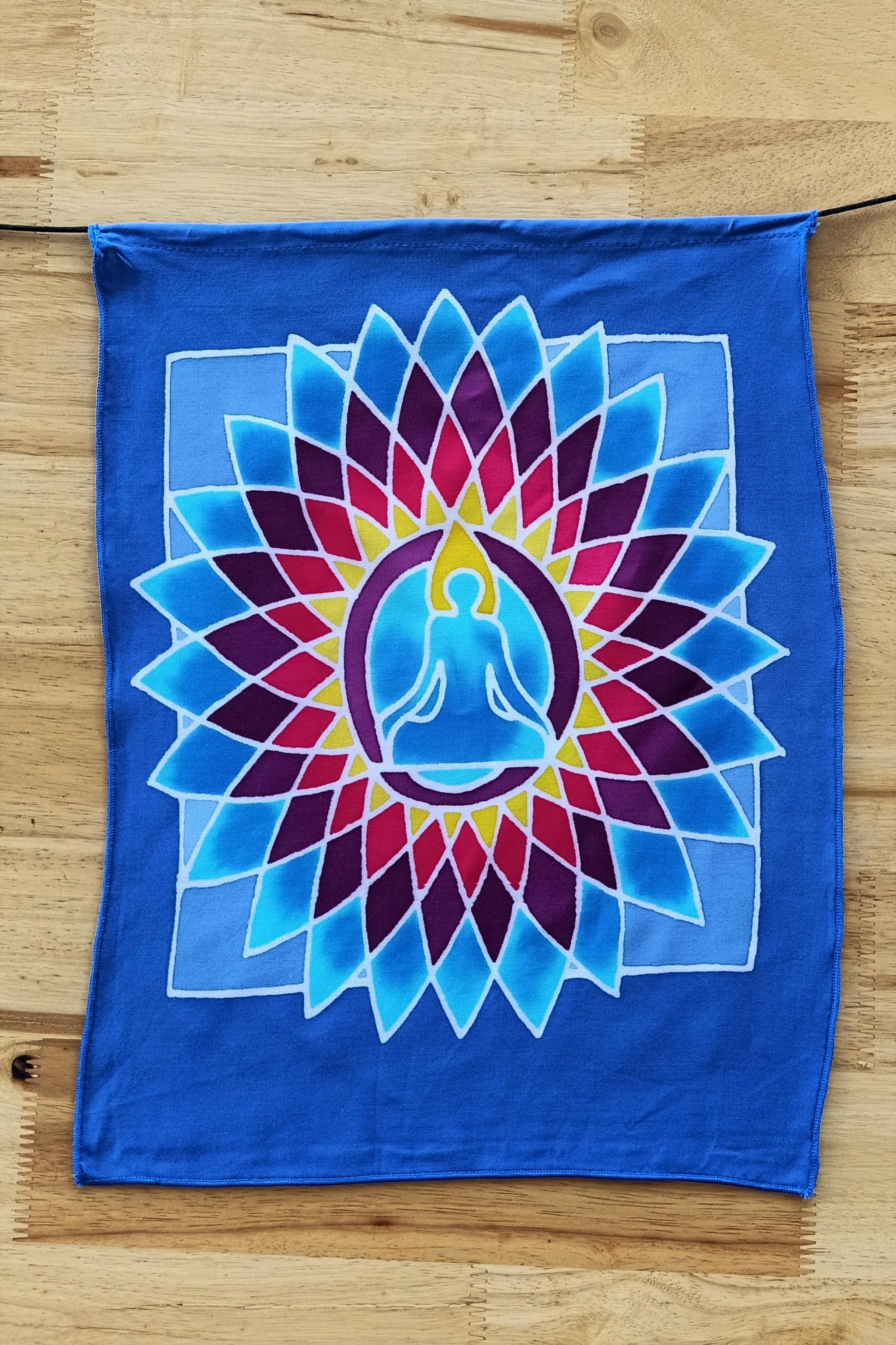 Batik Meditation Flags