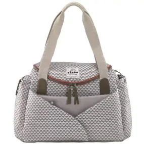 Beaba Sydney Ii Changing Bag Play Print (Grey/Coral)