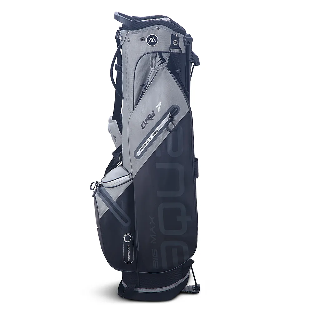 Big Max Aqua Seven G Waterproof Stand Bag - Grey/Black