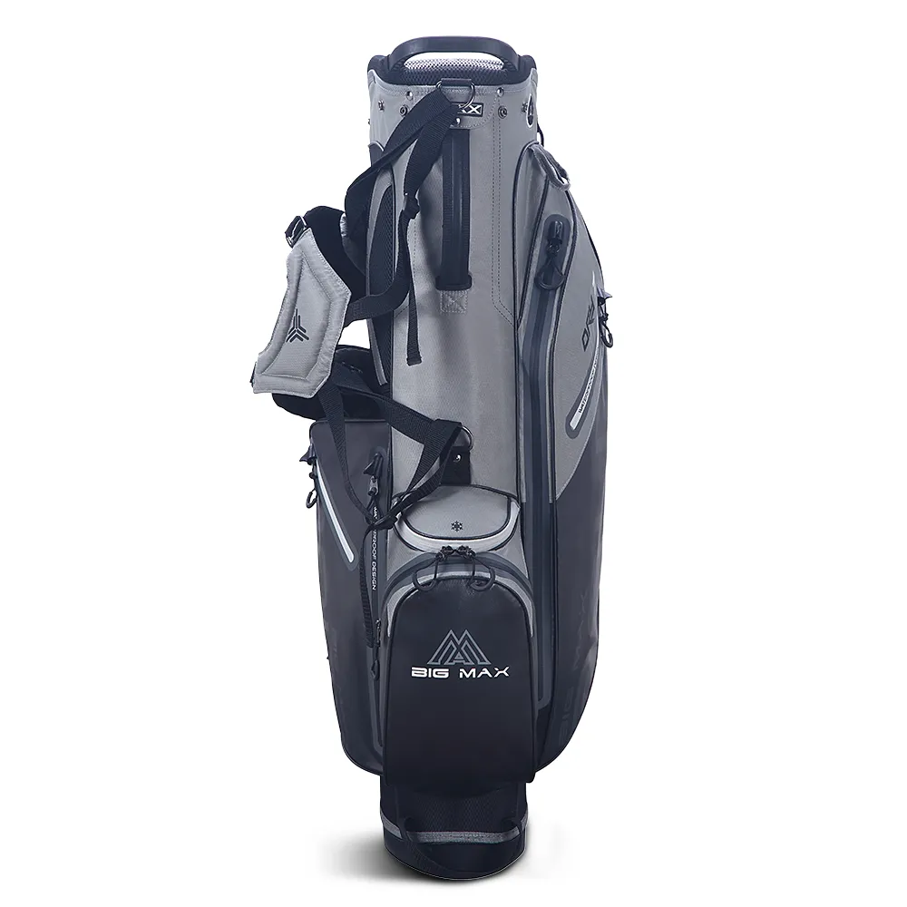 Big Max Aqua Seven G Waterproof Stand Bag - Grey/Black