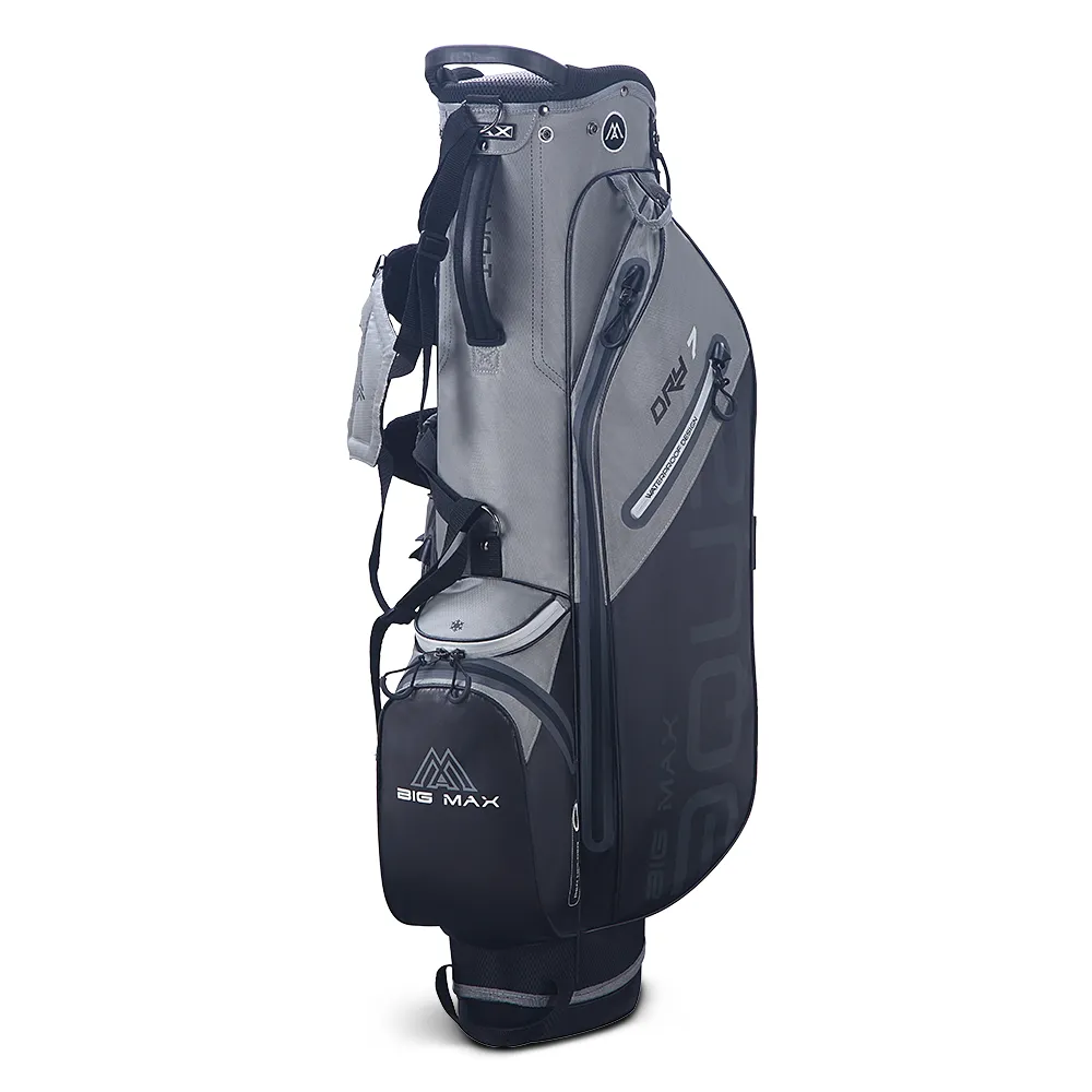 Big Max Aqua Seven G Waterproof Stand Bag - Grey/Black