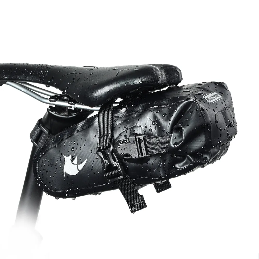 Bikepacking Bag Waterproof Bike Saddle Bag Large Capacity Bikepacking Seat Bag Road Mountain Bike Seat Bag