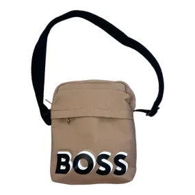 Boss - tan across body bag