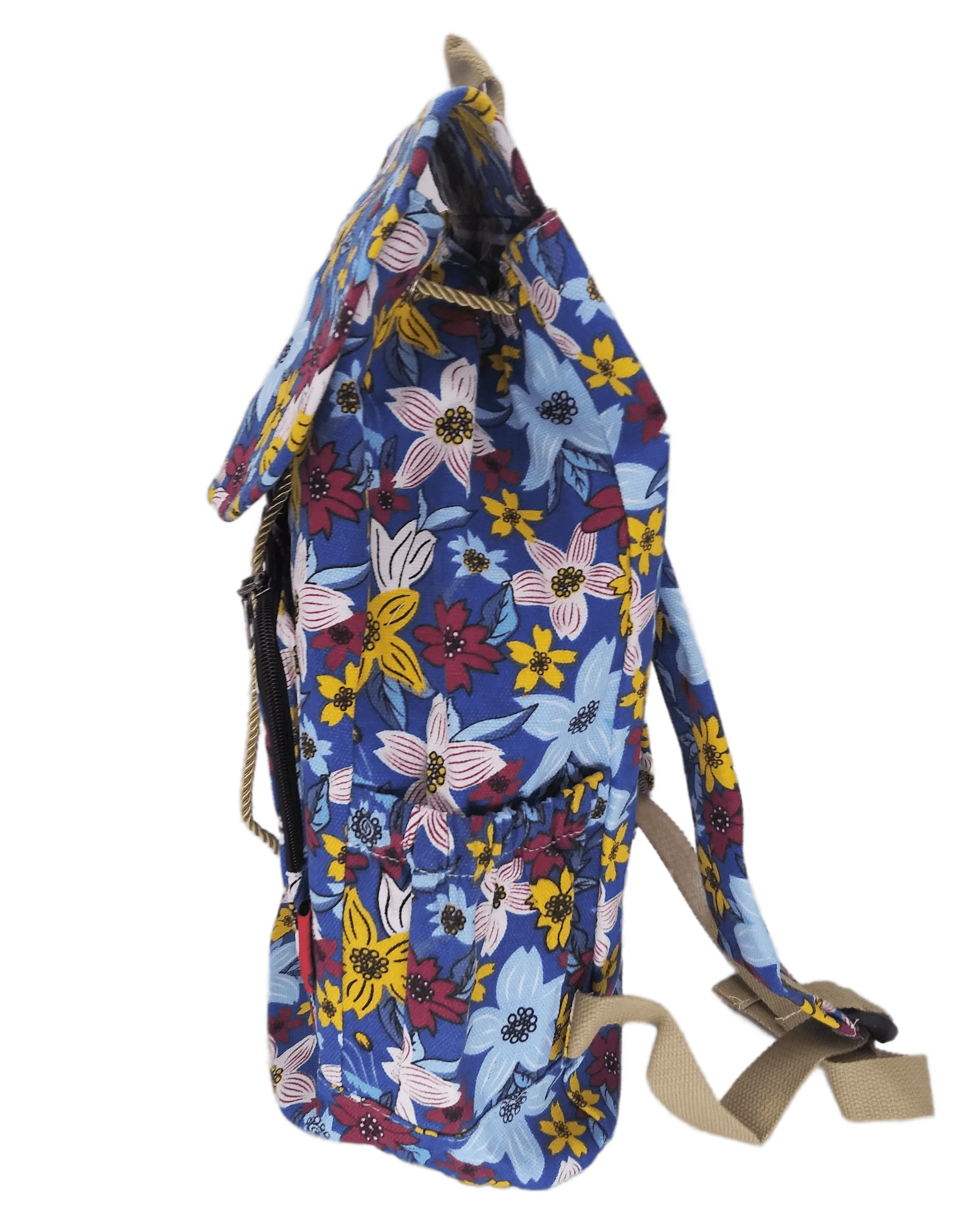 Bravo! Backpack Rucksack Drawstring (Lily, Royal Blue 2)