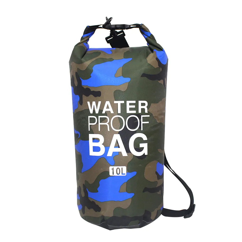 Camouflage Waterproof Dry Bag - various sizes & colors