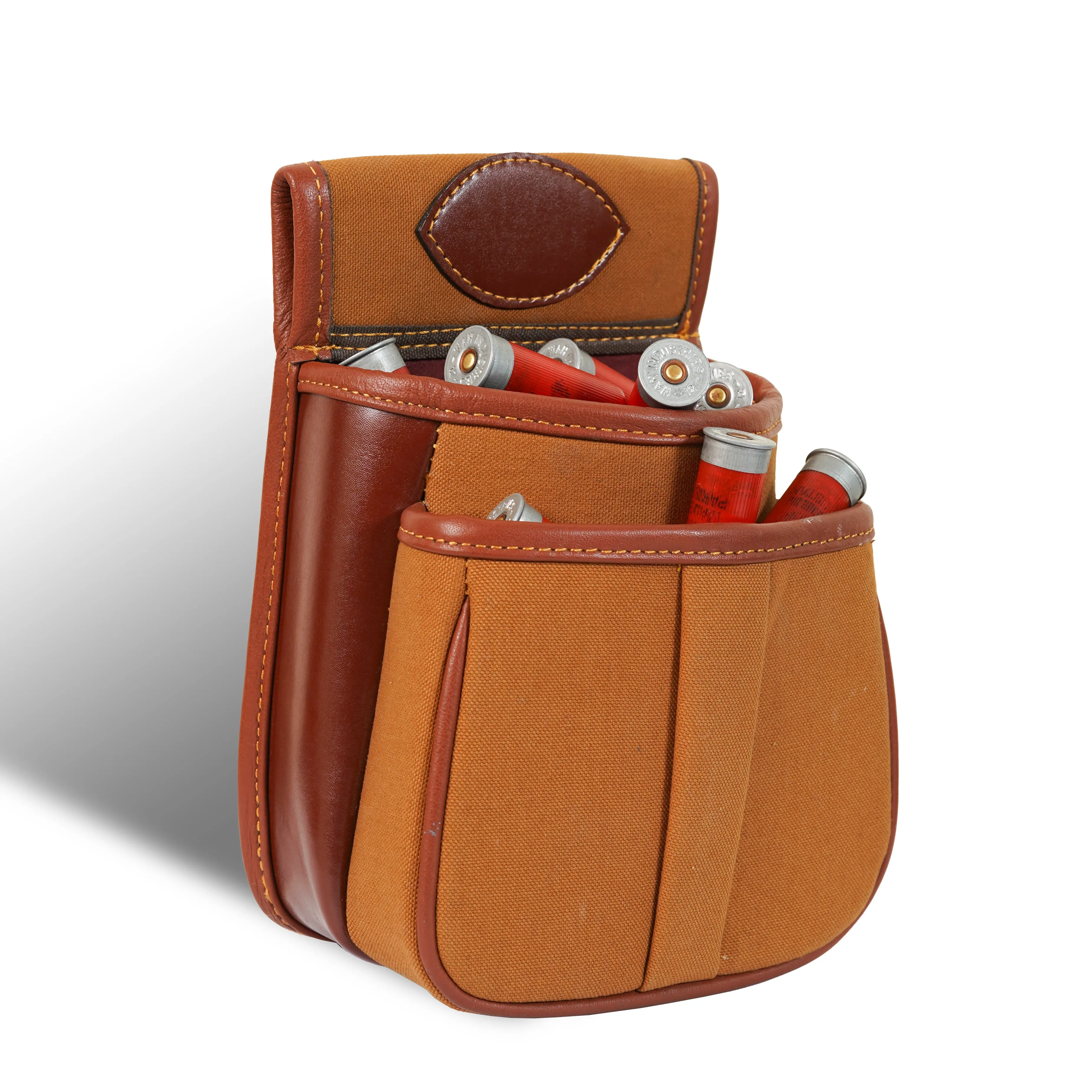 Canvas Shooting Bag with Cartridge Belt Pouch