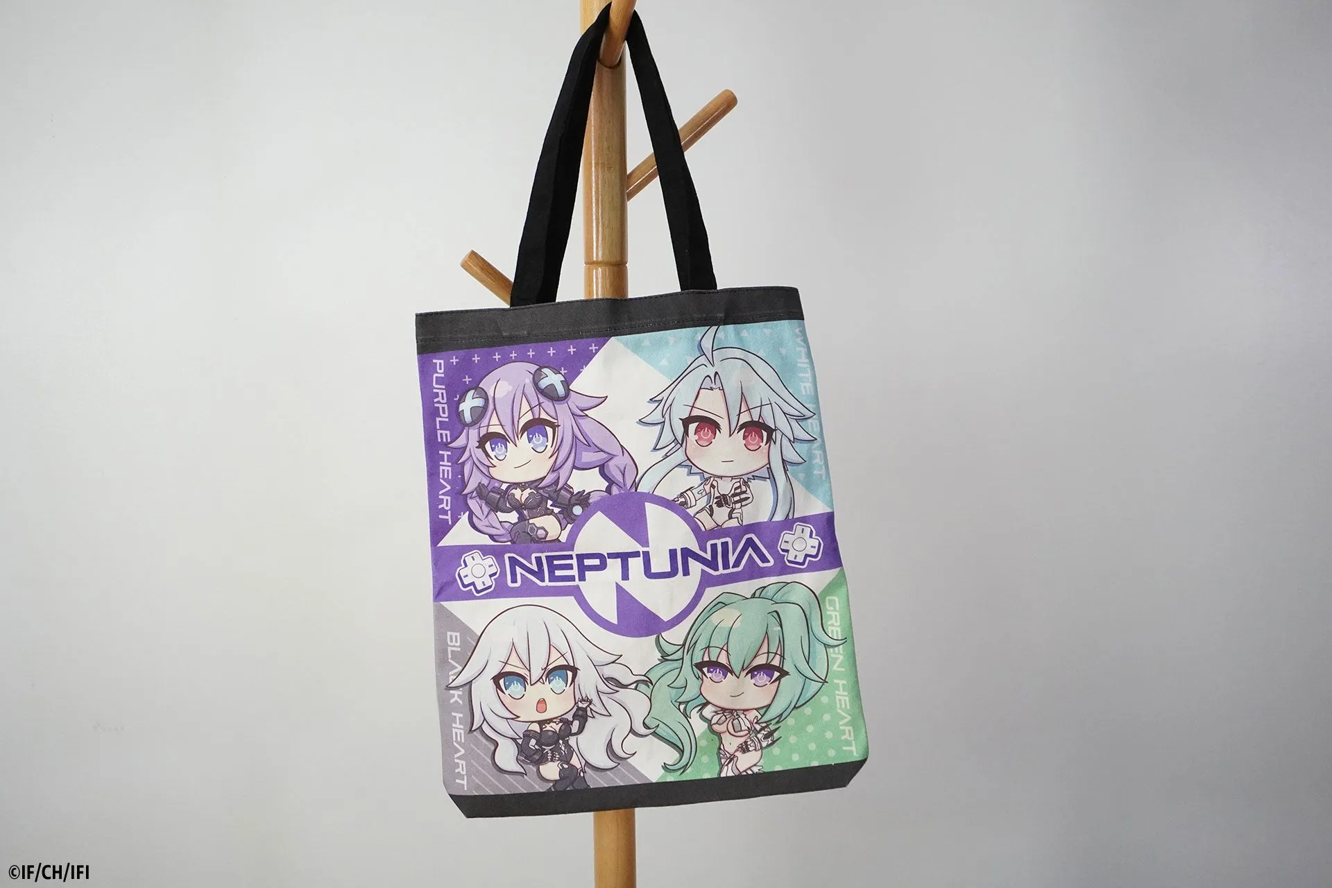 Canvas Tote Bag - Neptunia HDD Chibi