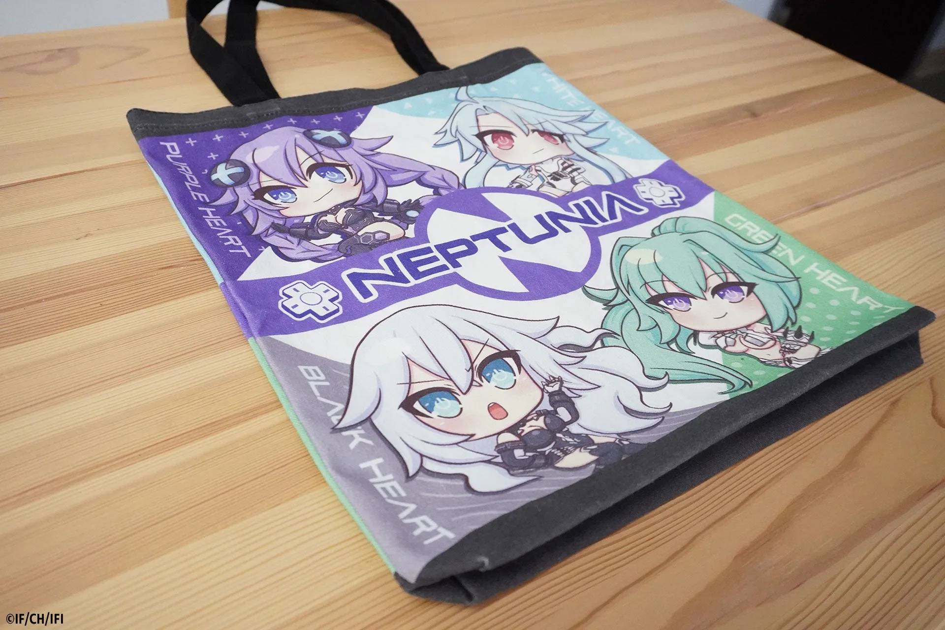 Canvas Tote Bag - Neptunia HDD Chibi