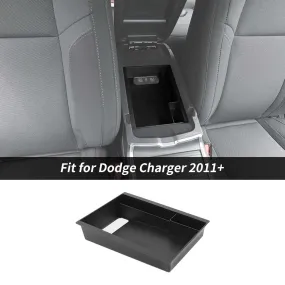 Center Armrest Storage Box Tray Insert Organizer For Dodge Charger 2011  Accessories | CheroCar