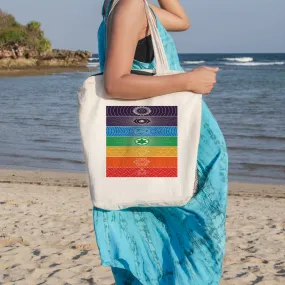 Chakra Yoga Beach Tote