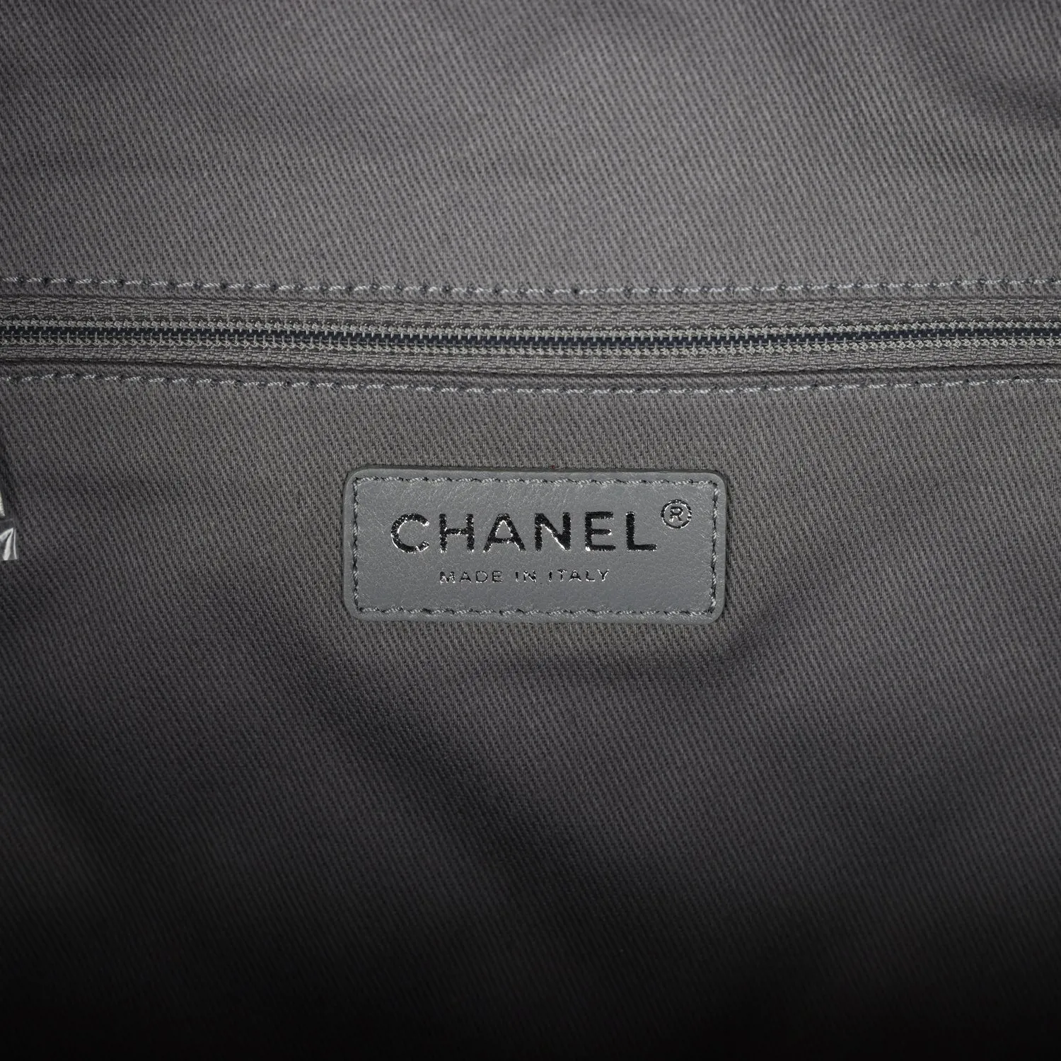 Chanel Graffiti Backpack Grey Multicolored Canvas Silver Hardware - Payment 1