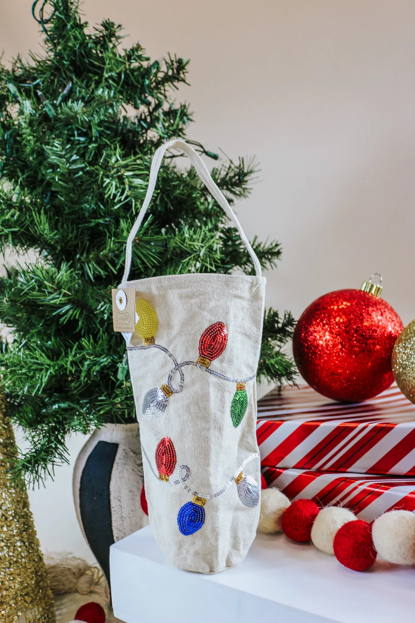 Christmas Wine Bag -3 Colors