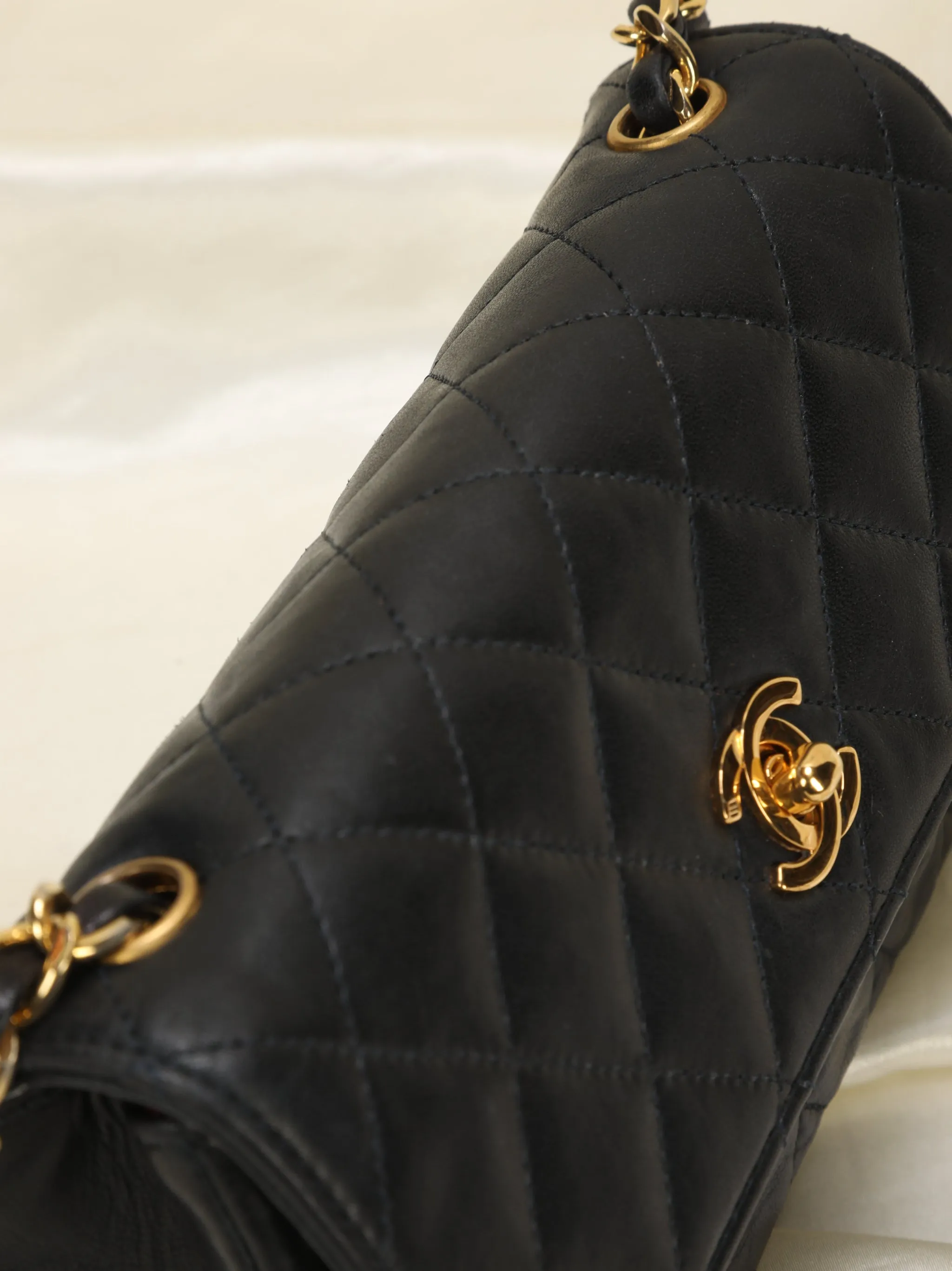 CL Lambskin Mini Flap Bag