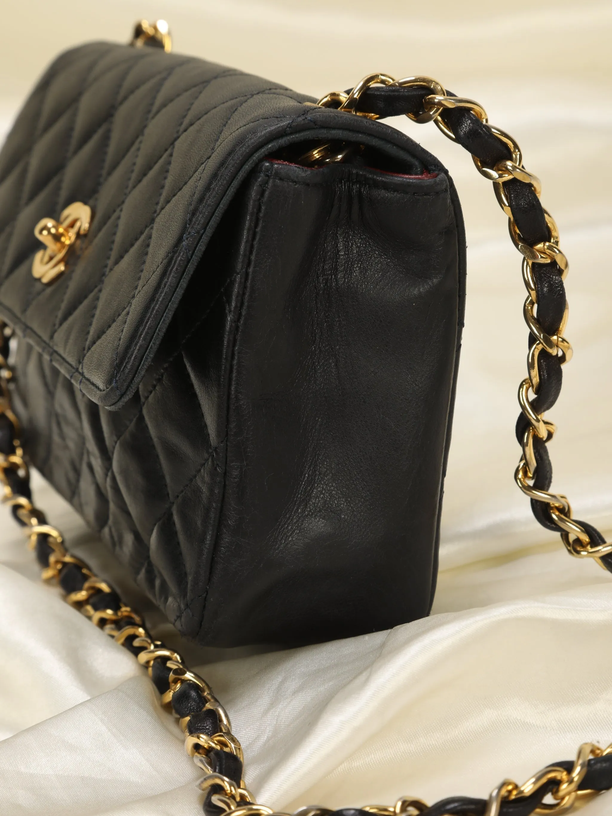 CL Lambskin Mini Flap Bag