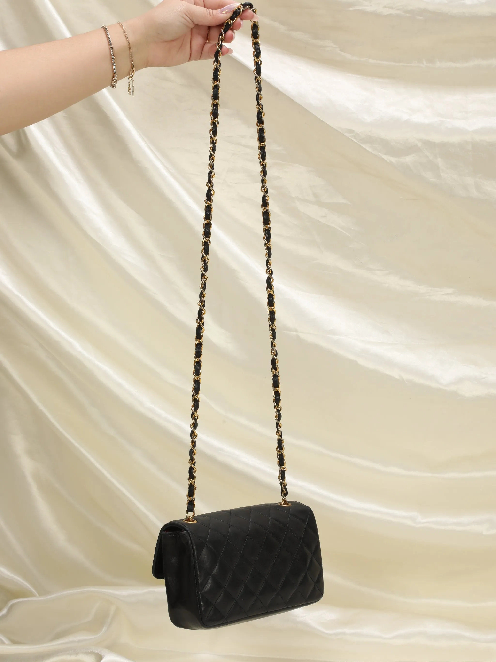 CL Lambskin Mini Flap Bag