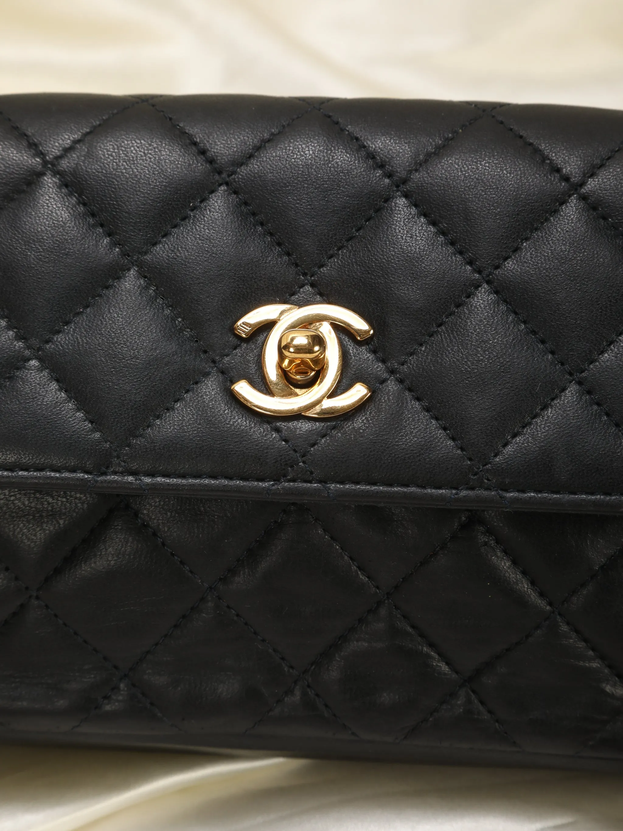 CL Lambskin Mini Flap Bag