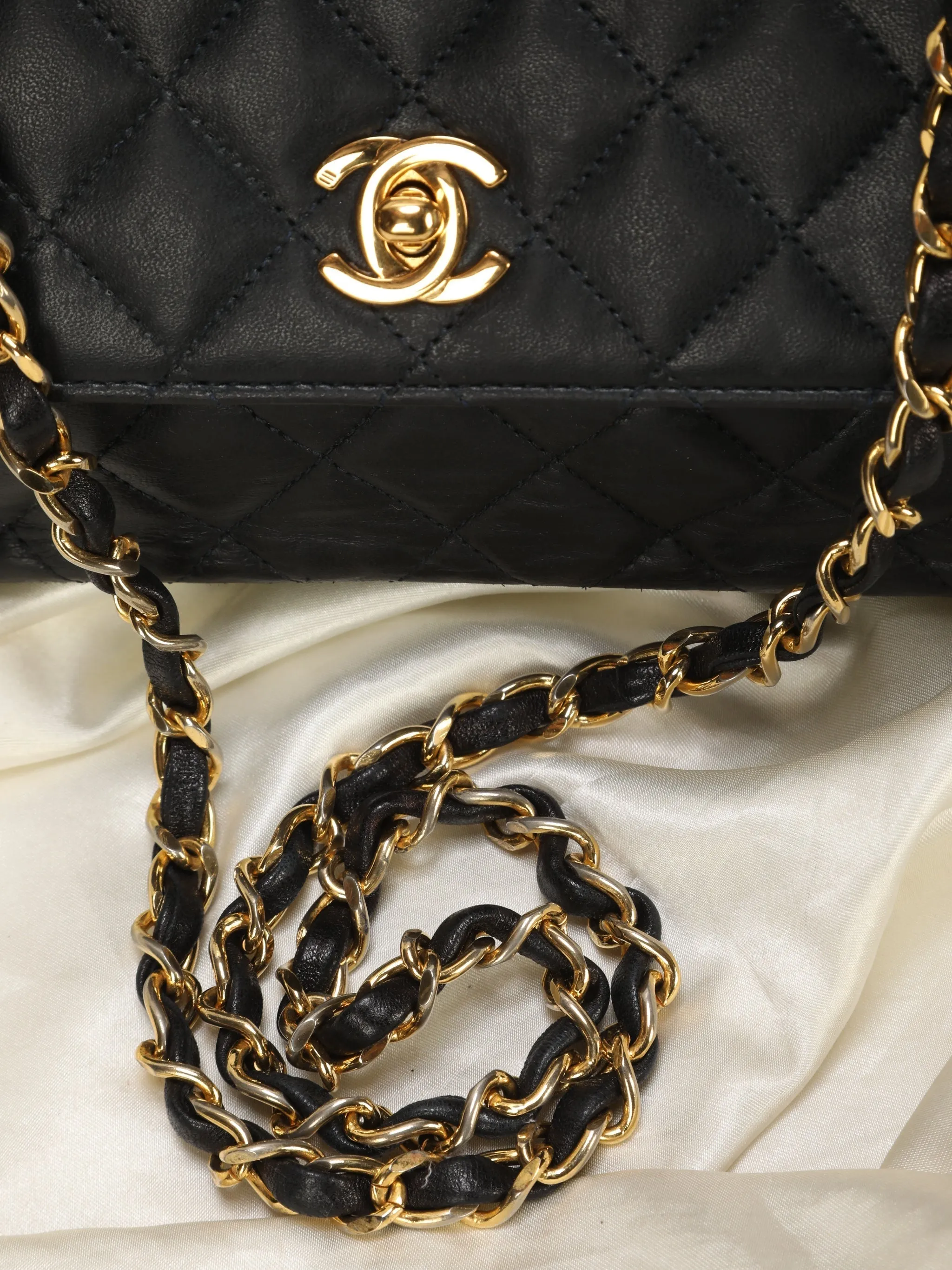 CL Lambskin Mini Flap Bag