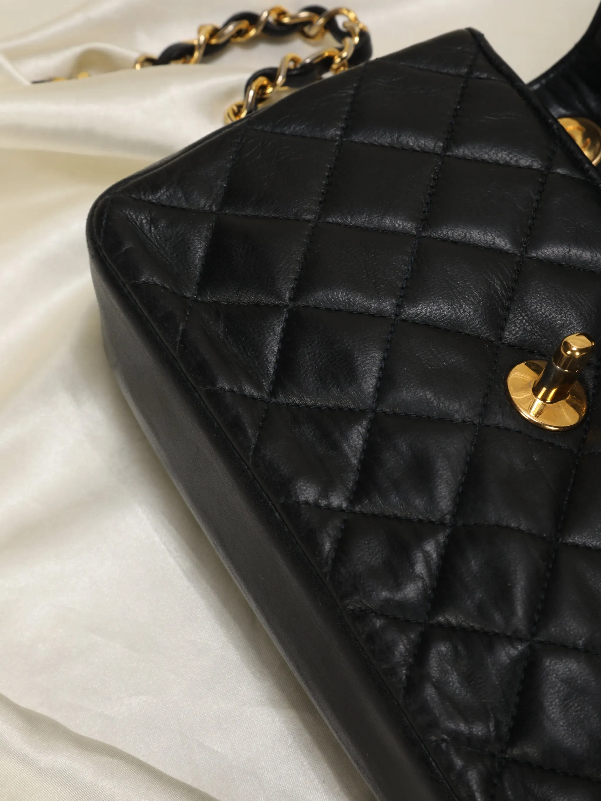 CL Lambskin Mini Flap Bag