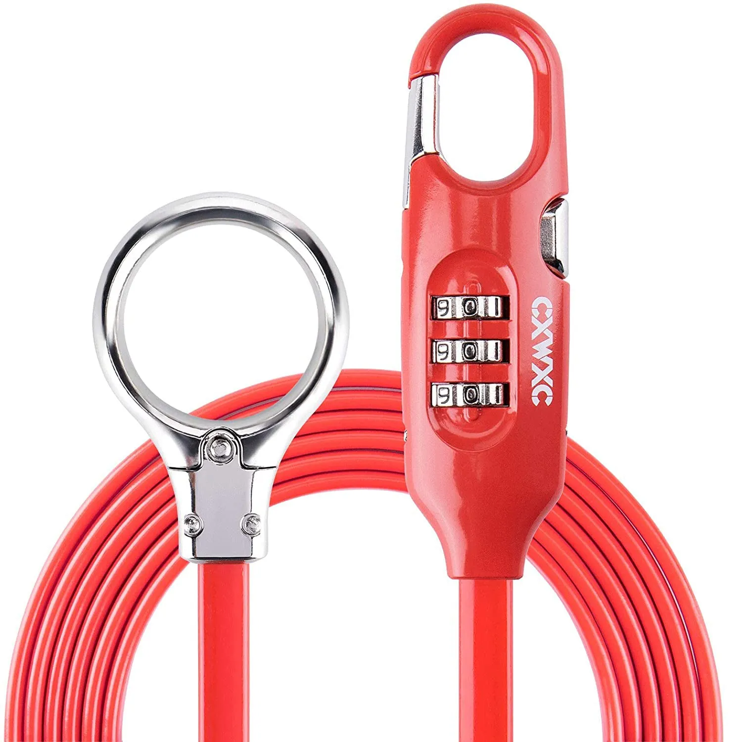 Combination Bike Lock Cable - Compact Anti-Theft Bicycle Chain Lock - Motorcycle Cycle Bike Cable, Portable Cable Lock