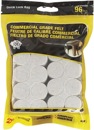 COMMERCIAL FELT 1 IN GRAY