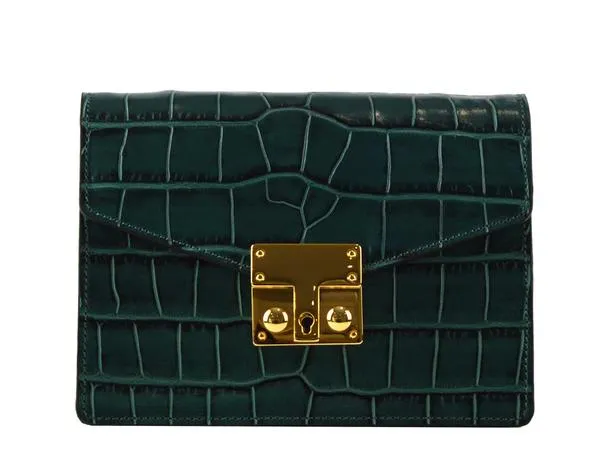 Coppelia - Small Orinoco Shoulder Bag - Dark Green