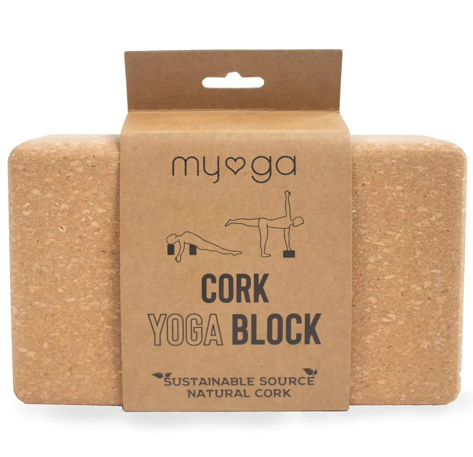 Cork Yoga Block