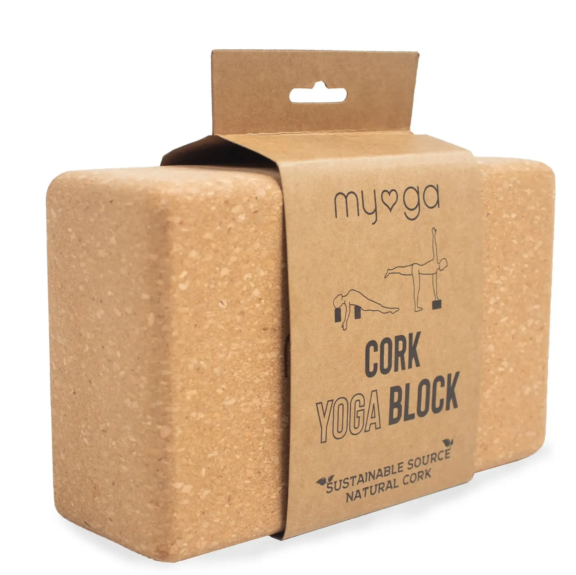 Cork Yoga Block