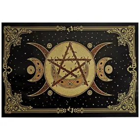 Crescent Moon Stars Tapestry