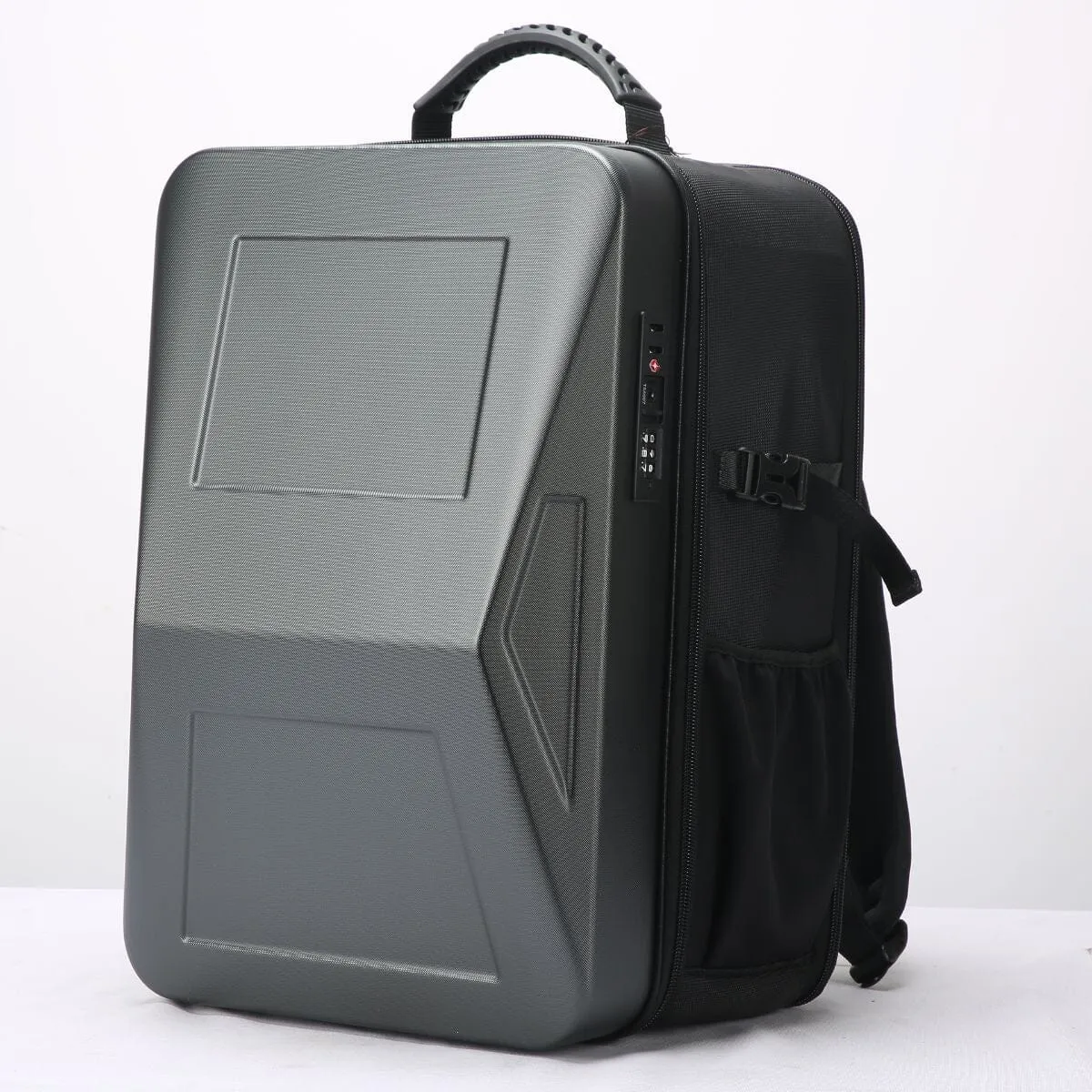 CYBER CAMER BACKPACK: TESLA CYBERTRUCK-INSPIRED (ANTI-THEFT, TRAVEL, TSA LOCK, PROTECTIVE, COMPARTMENAL)