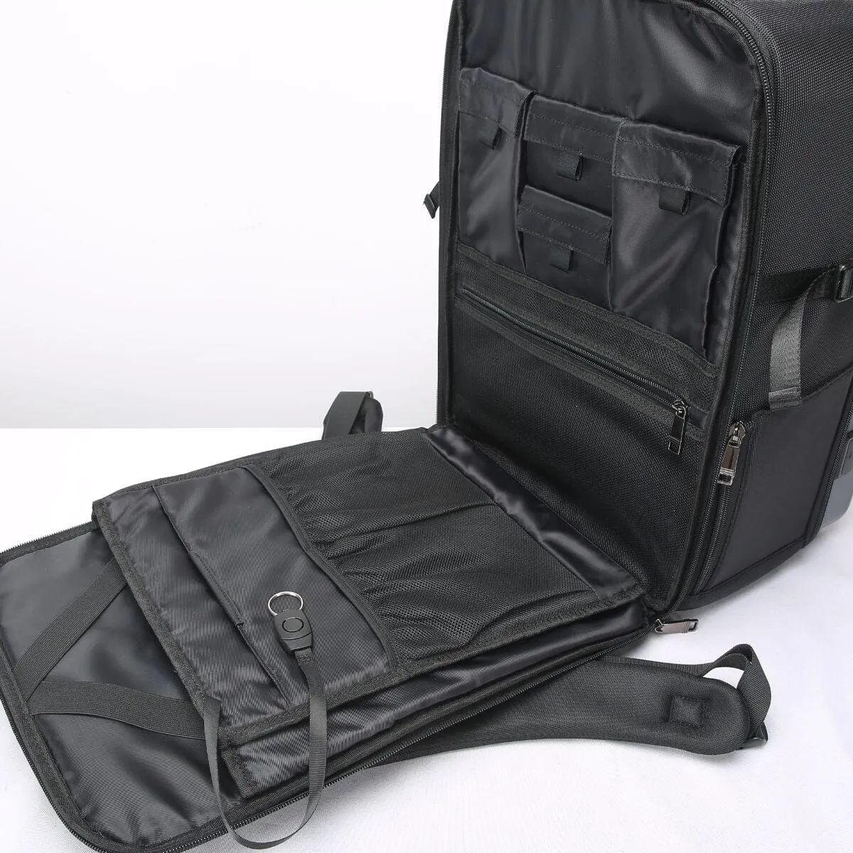 CYBER CAMER BACKPACK: TESLA CYBERTRUCK-INSPIRED (ANTI-THEFT, TRAVEL, TSA LOCK, PROTECTIVE, COMPARTMENAL)