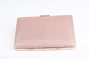 EG10236 Vanessa Rectangle Rhinestone Party Clutch