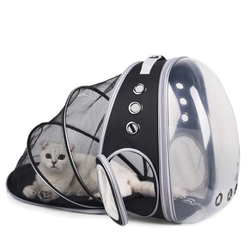 Expendable Astronaut Capsule Breathable Transparent Backpack Cat Carrier