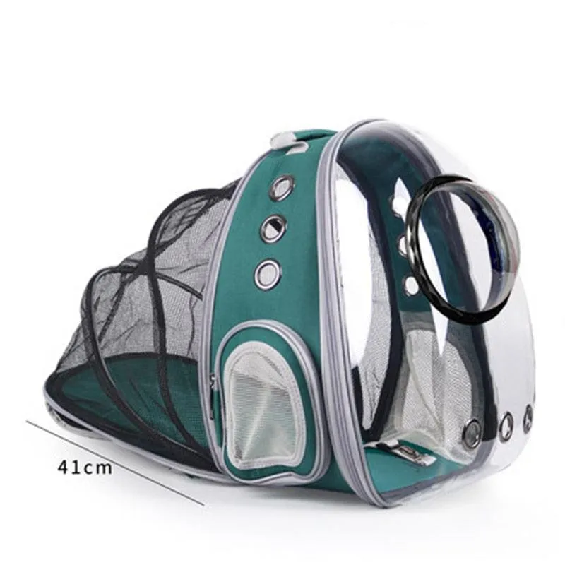 Expendable Astronaut Capsule Breathable Transparent Backpack Cat Carrier