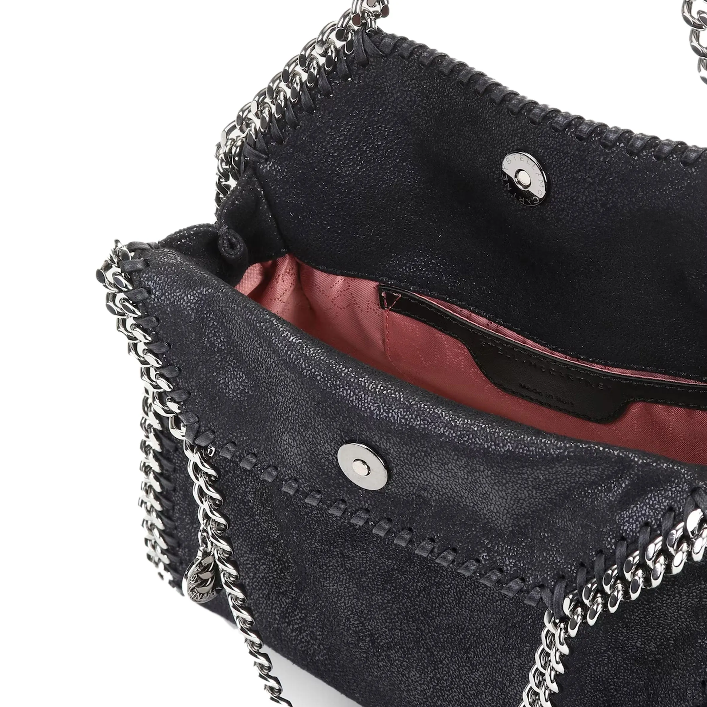 Falabella Mini Tote Bag Eco Deer, Black (S)