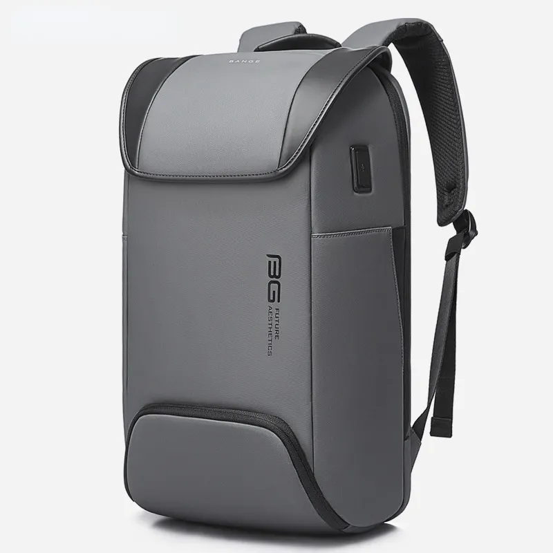 Fashion School Backpack for Men USB Charging Backpack Men Laptop Backpacks Water Repellent